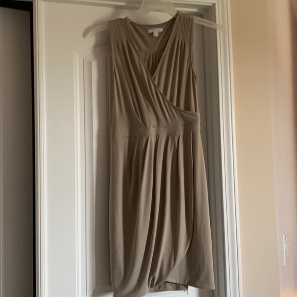 New York and Company tan small Dress